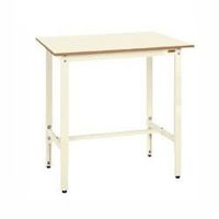 軽量高さ調整作業台(TKK9タイプ/均等耐荷重200kg/ポリエステル天板/H900~1100mm/固定式) TKK9ー189PI 1台（直送品）