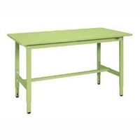 サカエ 軽量高さ調整作業台(TKSタイプ/均等耐荷重200kg/スチール天板/H740~940mm/固定式) TKSー189S 1台（直送品）