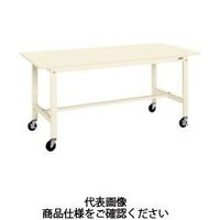 サカエ 軽量作業台(KKタイプ/均等耐荷重200kg/スチール天板/H840mm/移動式) KKー70SB2I 1台（直送品）