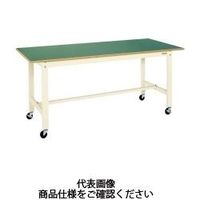 サカエ 軽量作業台(KKタイプ/均等耐荷重200kg/サカエリューム天板/H810mm/移動式) KKー70FB1I 1台（直送品）