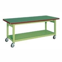 サカエ 重量作業台(KWBタイプ/均等耐荷重350kg/サカエリューム天板/H740mm/移動式) KWBFー096 1台（直送品）