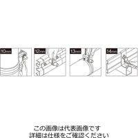 エスコ 10x12x13x14mm ラックレンチ EA602LB-11 1セット（直送品）