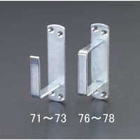 エスコ 103x52mm 座付貫抜(スチール製/受け) EA951B-72 1セット(30個)（直送品）