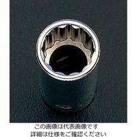 エスコ 1/4”DR ソケットセット EA618-11 1セット（直送品）