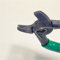 エスコ 183mm ホグリングプライヤー(ベンドタイプ/スプリング付) EA532XB-3 1丁（直送品）