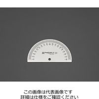 エスコ 120mm プロトラクター(半丸形) EA720WS-32 1セット(3個)（直送品）