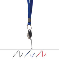 オープン工業 OP ロングストラップ 1本 黒 NB-208-BK 433-3462（直送品）