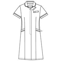 フォーク ワンピース 3017EW-7 1枚　白衣