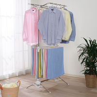 アイリスオーヤマ ステンレス室内物干し CLS-800SER 1台