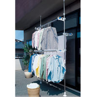 アイリスオーヤマ ステンレスベランダ物干し SVI-300NR 1台