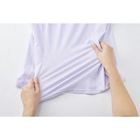 セロリー（Selery） 長袖ブラウス パープル 15号 S-36786 1着（直送品）