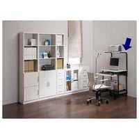 白井産業 パソプリ パソコンデスク（複合機設置タイプ） アイボリー（直送品）