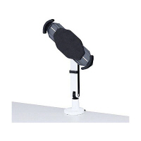 サンワサプライ　7～11インチ対応iPad・タブレット用アーム　ホワイト　（直送品）