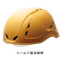 ミドリ安全 軽作業帽 SCLー400VS スライダー面 イエロー 4006031001 1個（直送品）