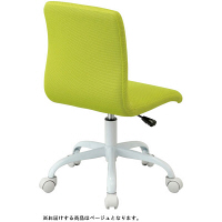 ナカバヤシ　OAカジュアルチェア　オフィスチェア　肘無し　ベ-ジュ　DFC-101BE　1脚　（直送品）
