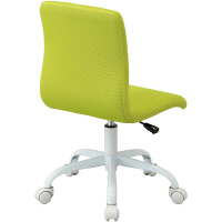 ナカバヤシ　OAカジュアルチェア　オフィスチェア　肘無し　グリ-ン　DFC-101KG　1脚　（直送品）