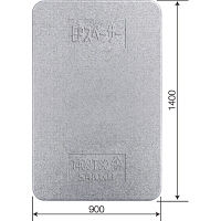 サンコー EPスペーサー1409T60BI 1400×900×60mm グレー 80440300GLEP 1個（直送品）