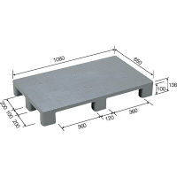 サンコー　パレット　S4-065108　突起無し　80702200GLJB　（直送品）