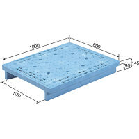 サンコー　パレット　S2-810F　80880900BL502　（直送品）