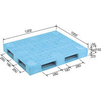 サンコー　パレット　D4-1012F　81201901BL502　（直送品）