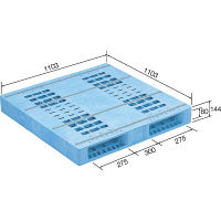 サンコー　パレット　R2-1111F-5　PP　81217801BL502　（直送品）