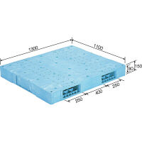 サンコー　パレット　R2-1113F　81300501BL502　（直送品）