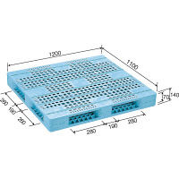 サンコー　パレット　R4-1112F　81320101BL502　（直送品）