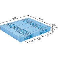 サンコー　パレット　D2-1112F　81320201BL502　（直送品）