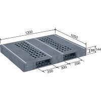 サンコー　パレット　R2-105130F　81360001GL803　（直送品）