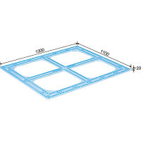 サンコー　トップフレーム　1113　81430200BL502　（直送品）