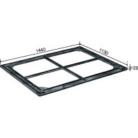 サンコー　トップフレーム　1114F-3　81430500GL803　（直送品）