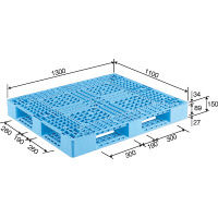サンコー　パレット　D4-1113-3　81430600BL510　（直送品）