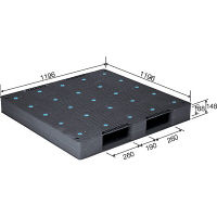 サンコー　パレット　D-1212-2　（PP）　81448501GL803　（直送品）