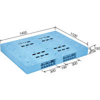サンコー　パレット　R-1114F　81630701BL502　（直送品）
