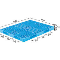 サンコー　パレット　TS-114147R4　81635300BL510　（直送品）
