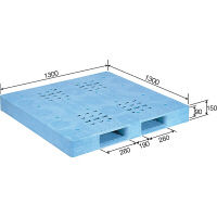 サンコー　パレット　D-1313F　81691001BL502　（直送品）