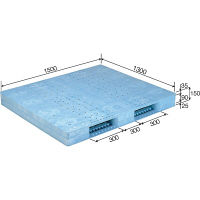 サンコー　パレット　D2-1315F　81950101BL502　（直送品）
