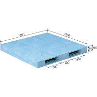 サンコー　パレット　R2-1515F　82250101BL502　（直送品）