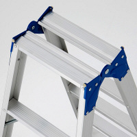 長谷川工業 アルミ合金 専用脚立 長尺タイプ 8段 （8尺 230cm） XAM2.0-24 1台（直送品）