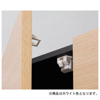 白井産業 ポルターレ 壁面収納AVボード専用上置き棚 幅1200mm ホワイト（直送品）