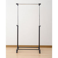 YAMAZEN パイプハンガーシングル MKSーS(BK(S 1台