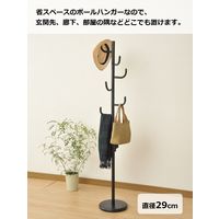 YAMAZEN ポールハンガー NPHー165（BK） NPH-165(BK) 1台