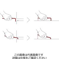 エスコ 8.0x200mm [BallーHexagon]キーレンチ(ショートヘッド) EA573CP-8 1セット(3本)（直送品）