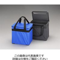 エスコ 360x265x330mm ツールバッグ(ワンタッチ組立式/ブルー) EA925CR-11 1セット(3個)（直送品）