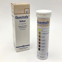 アイシス 半定量イオン試験紙 QUANTOFIX(R) 銀 100枚入 MN91350 1箱(100枚) 2-350-19（直送品）