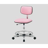 アズワン カラフルスタンダードチェア ピンク リング付き LSN-PR 1脚 2-665-02（直送品）