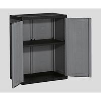 アズワン 耐薬キャビネット(Jolly)(下段、両開き) 9733000 0444 14 1台 2-575-01（直送品）