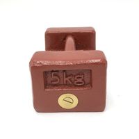 大正天びん製作所 枕型分銅 M1RFー5KA 5kg 2-441-03 1個（直送品）