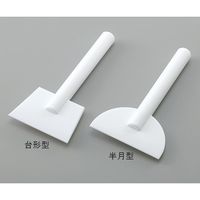 アズワン アズフロン(R)PTFEヘラ 台形型 小 Dショウ 1個 2-781-01（直送品）