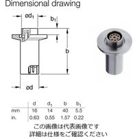Leybold 真空装置用電気フィードスルー NW16 FE16/9 1個 2-788-02（直送品）